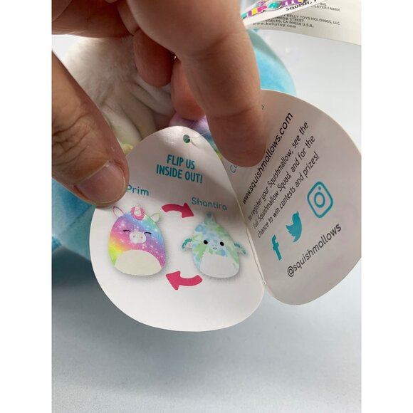 Squishmallow Shantira Unicorn Prim Flipamallow 5” Plush NWT - Picture 7 of 8